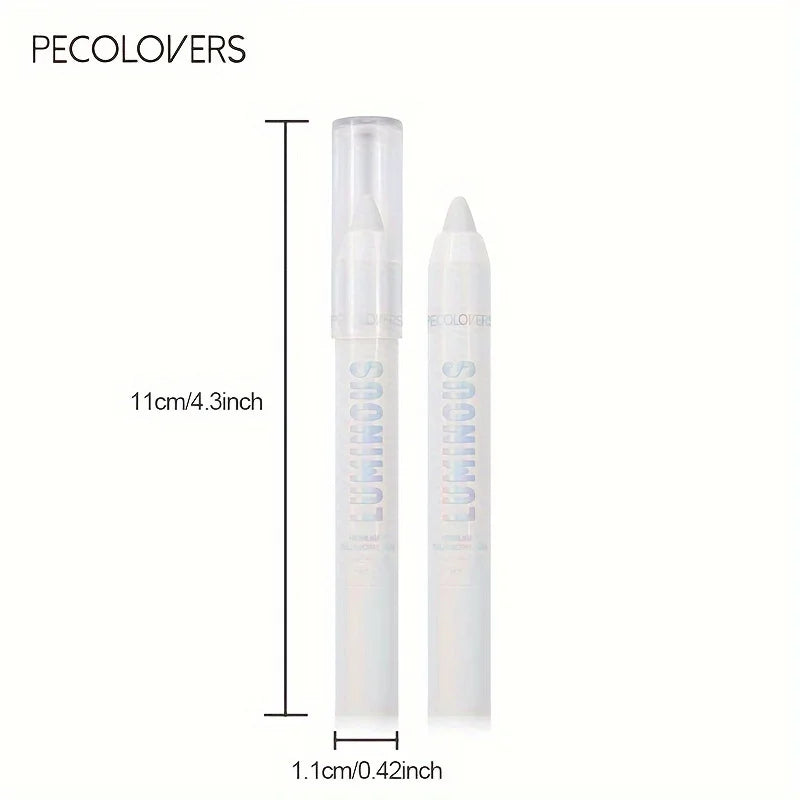 Waterproof Eyeshadow Stick – Long-Lasting, High-Pigment Shimmer & Matte Eye Pencil, Neutral Brown, Easy-Blend Crayon