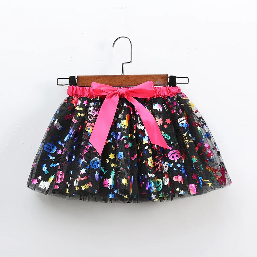 Girls' Halloween Tutu Skirt