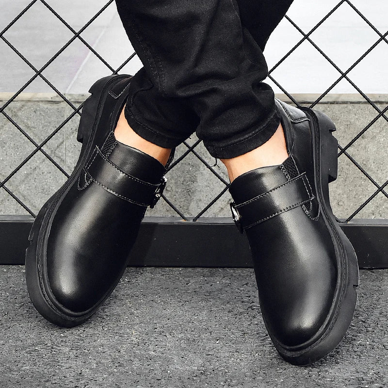 Men’s Leather Shoes – Casual Loafers, Monk Strap & Slip-On Oxfords