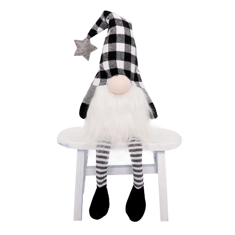 LED Faceless Doll Elf Gnome with Lights – Christmas Decoration & Holiday Gift (20cm / 30cm)