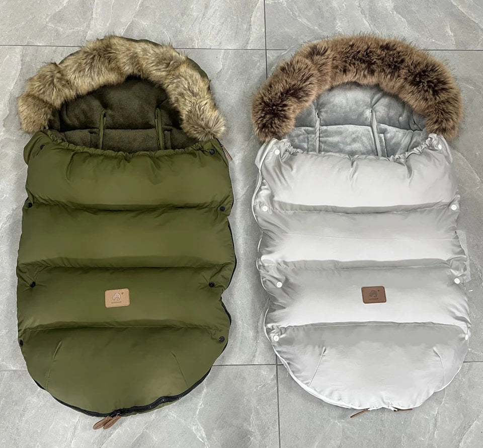 Baby Stroller Footmuff for Cold-Weather Outings
