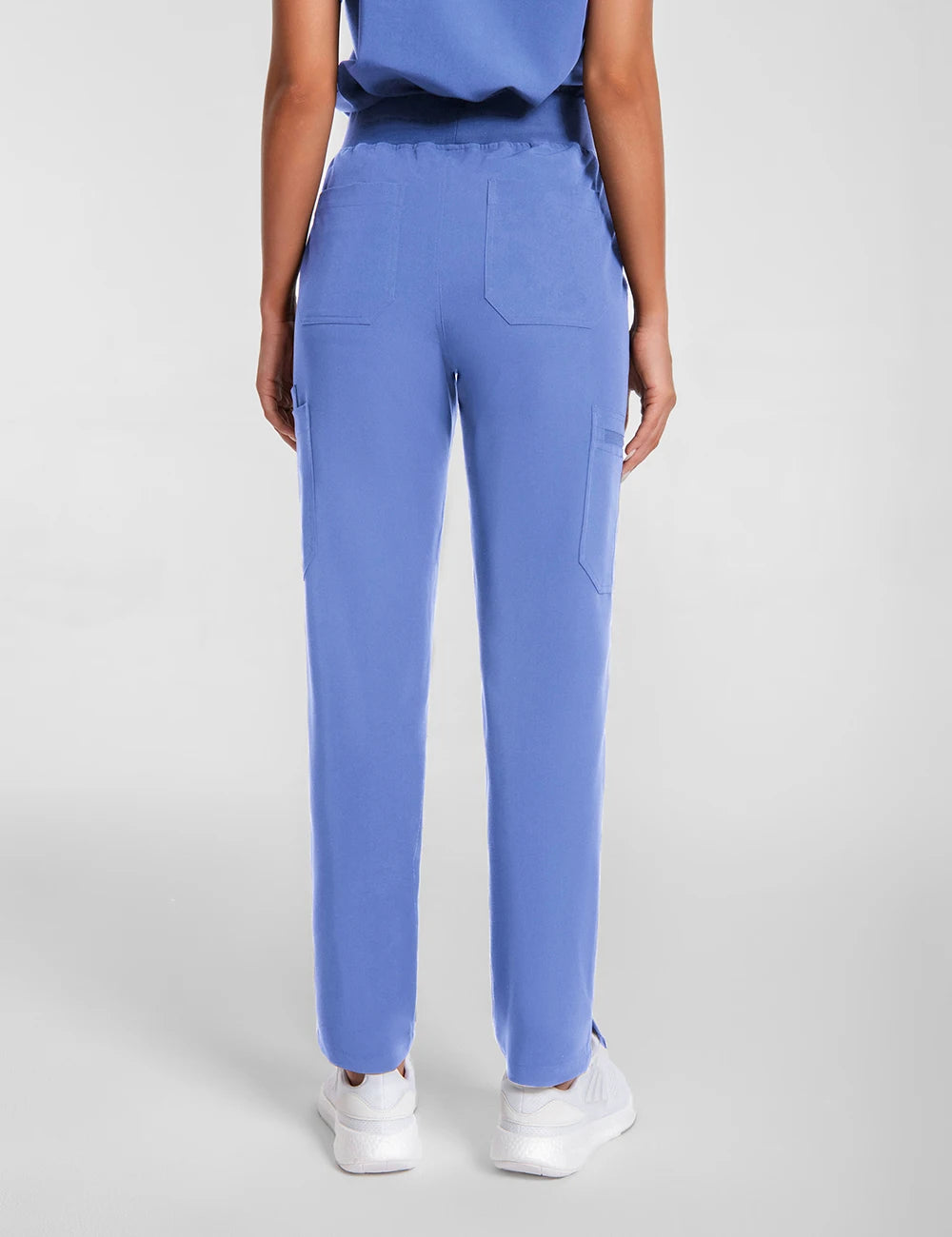 Women’s Antibacterial Scrubs Set – Soft V-Neck Top & Wrinkle-Resistant Pants