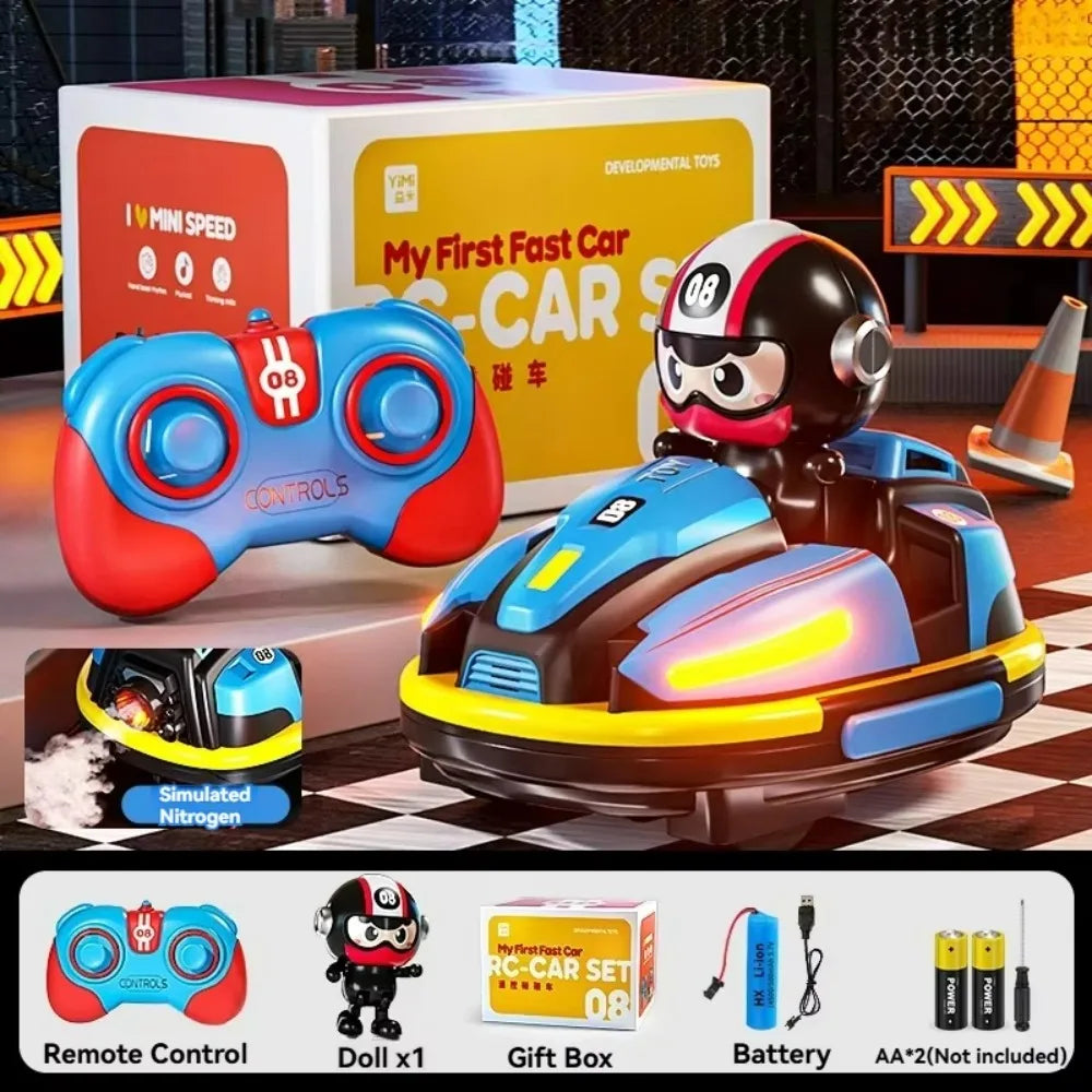 RC Battle Bumper Car Toy – Remote Control Bumper Kart for Kids