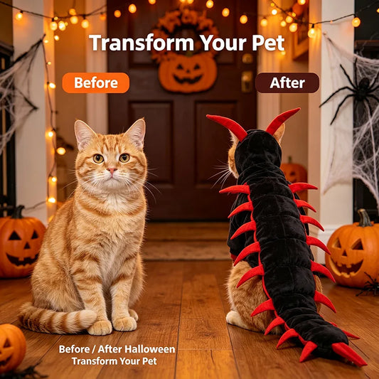 Centipede Cat Costume for Halloween