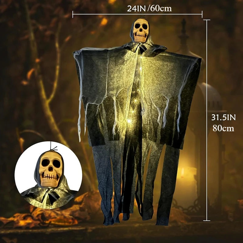 Halloween Skull Hanging Ghost Decoration