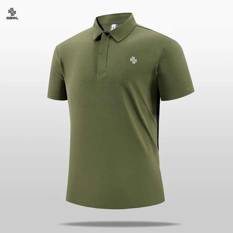 Men’s Premium Polo Shirt – Short Sleeve Business Casual Golf & Outdoor Wear