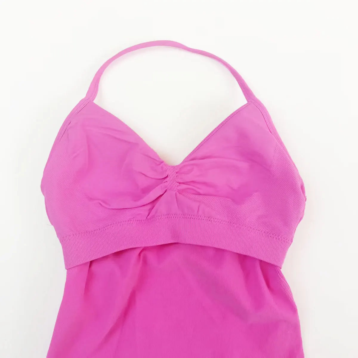 Women's Seamless Longline Yoga Tank Top with Removable Pads