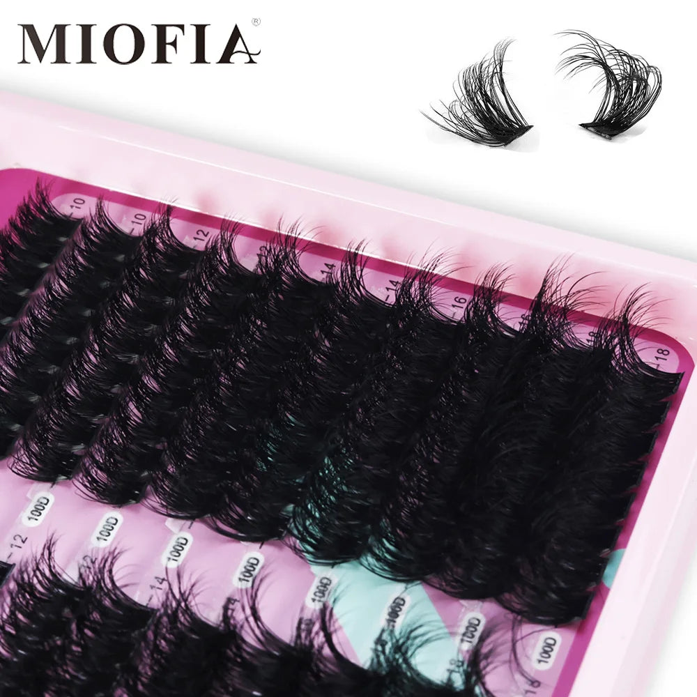 Mixed-Length Cluster False Eyelashes