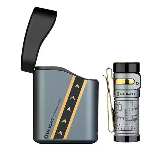 High-Performance Portable Flashlight – Baton 4 with 1300 Lumens for Self-Defense and Outdoor Use