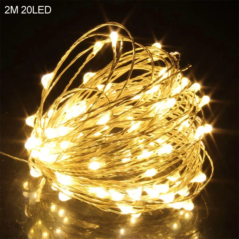 Ramadan & Eid LED Lantern String Lights – Decorative Hanging Lights for Home, Party & Festival Decor