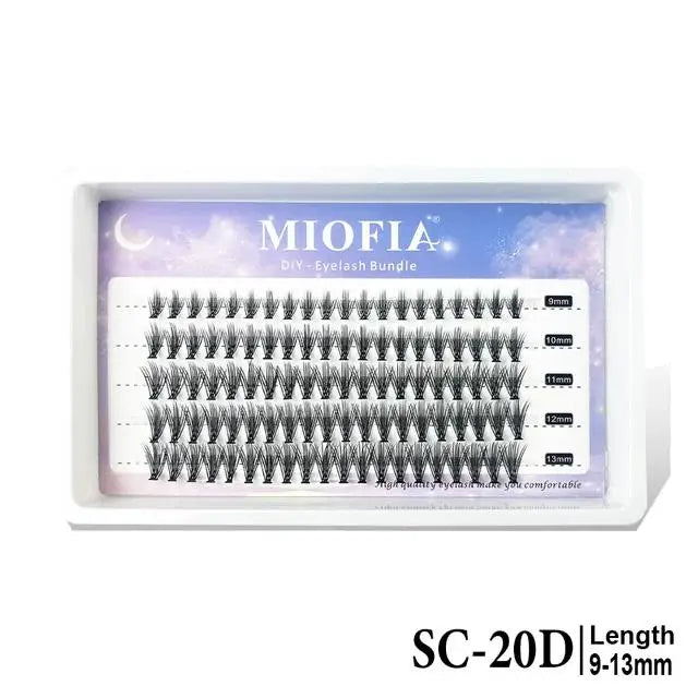 Mixed-Length Cluster False Eyelashes
