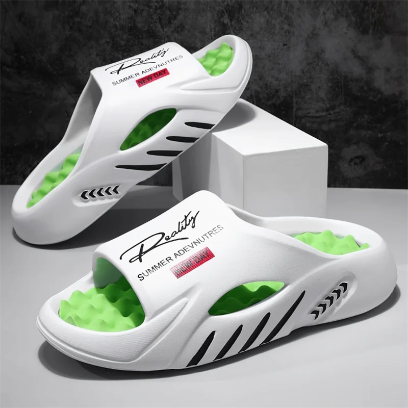 Men's EVA Non-Slip Slides — Lightweight Casual Sandals for Indoor & Outdoor