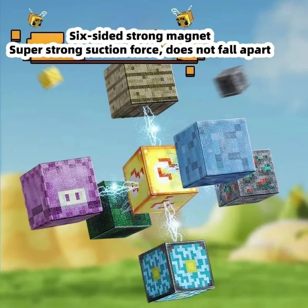 Magnetic Cube Building Blocks