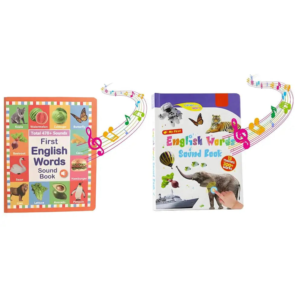 My First English Sound Book for Babies & Toddlers – Interactive Learning Toy with Fun Words & Sounds for Early Language Development