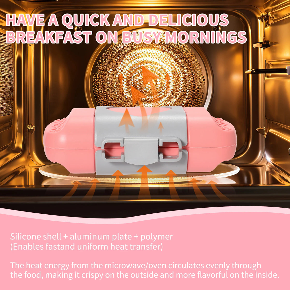Microwave Sandwich and Breakfast Maker
