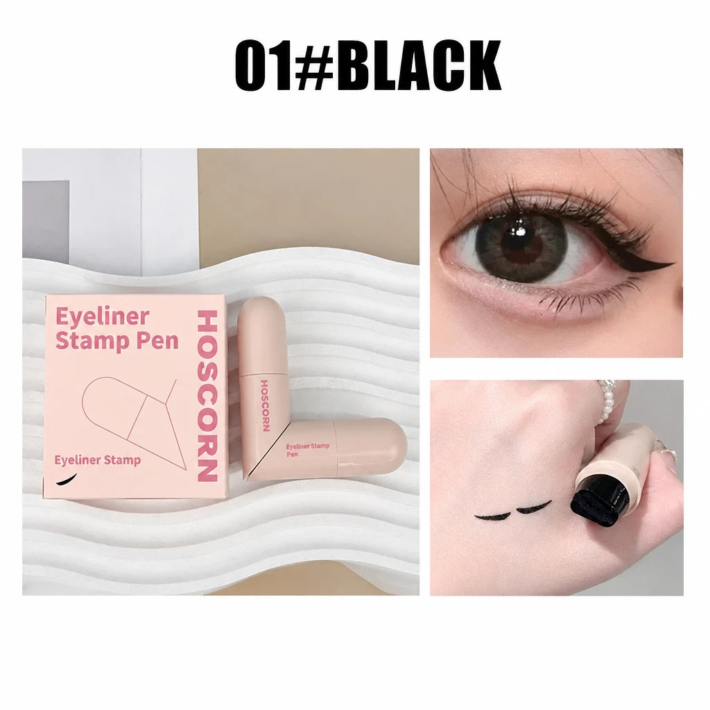 Dual-Ended Liquid Eyeliner Stamp Pen