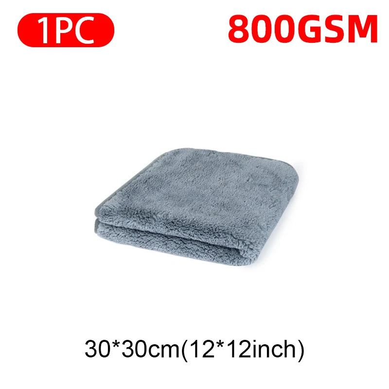 Microfiber Car Wash Towel – Super Absorbent, Fast Drying, Lint-Free