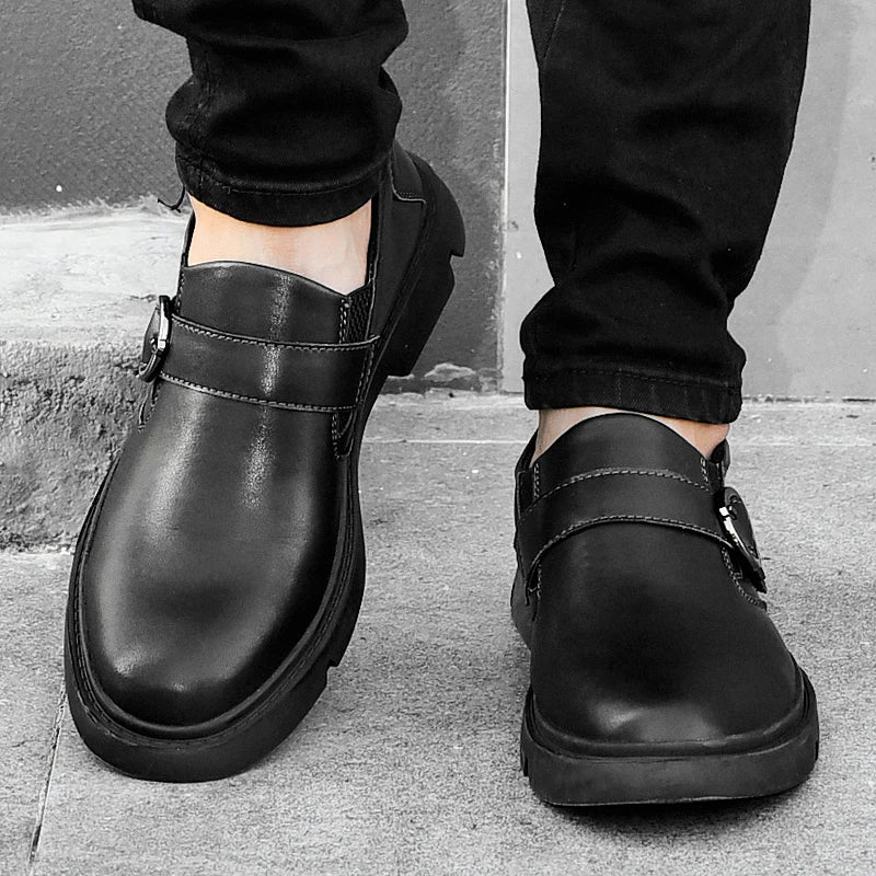 Men’s Leather Shoes – Casual Loafers, Monk Strap & Slip-On Oxfords