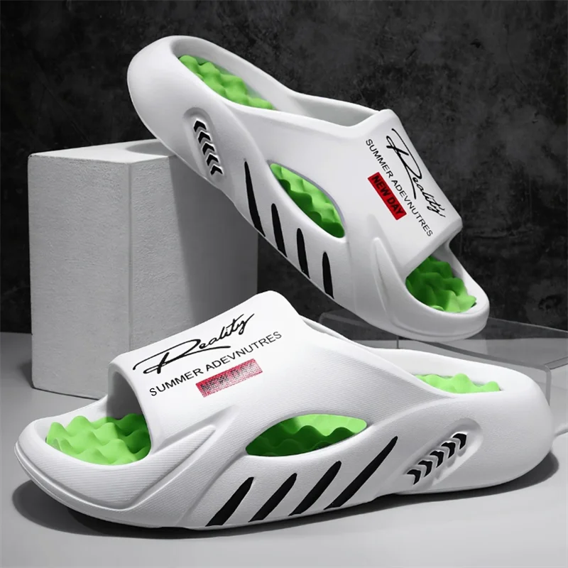 Men's EVA Non-Slip Slides — Lightweight Casual Sandals for Indoor & Outdoor