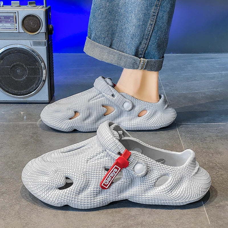 Unisex EVA Non-Slip Beach Sandals — Anti-Odor Sports Slides for Indoor & Outdoor