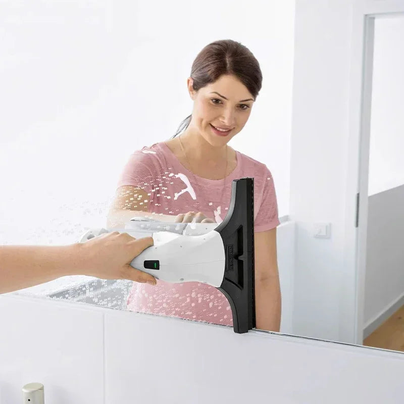 Rechargeable Electric Window Cleaner – Strong Suction Glass Cleaning Tool