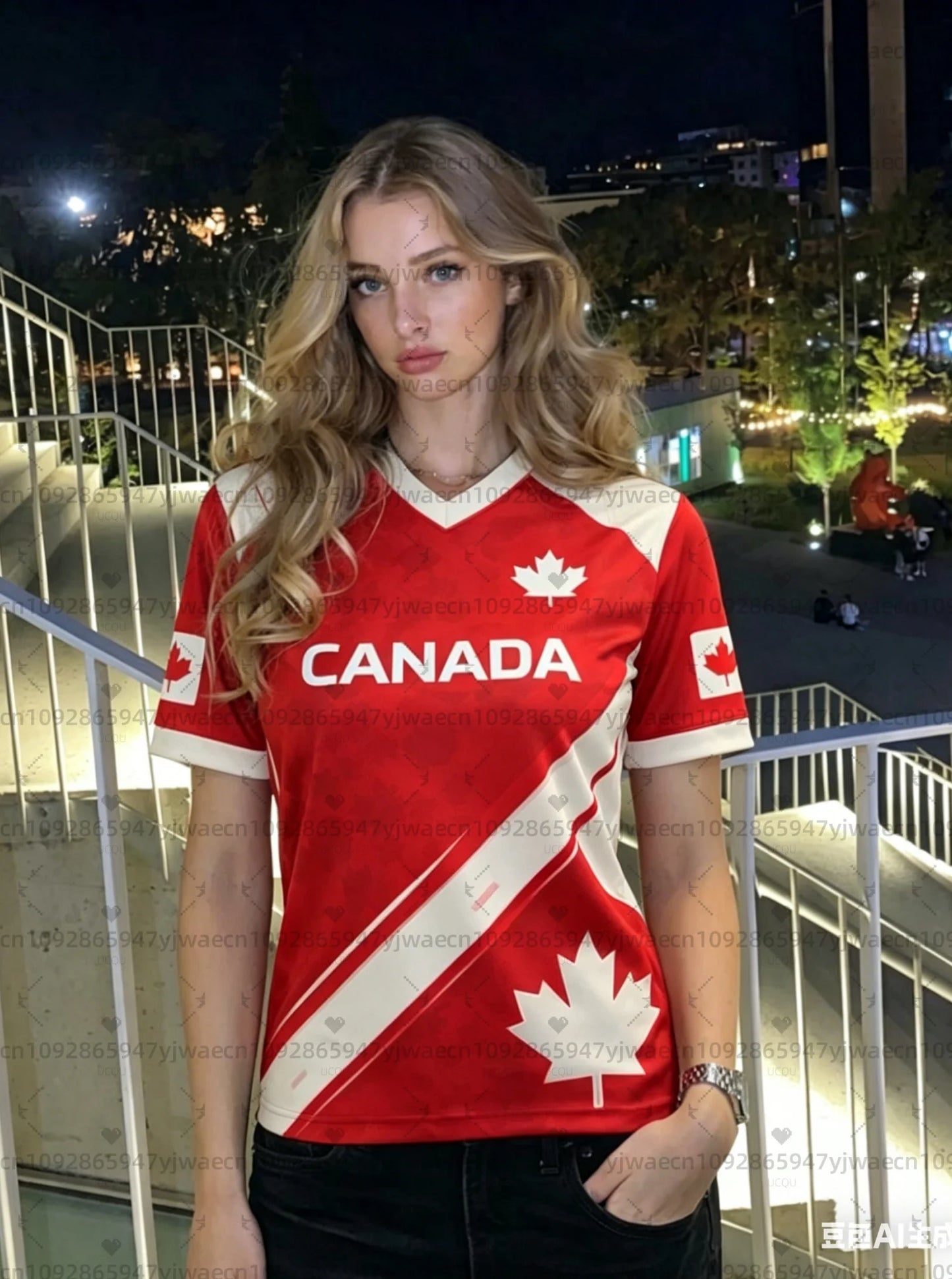2026 Summer Canada Soccer Fan T-Shirt for Men & Women – Unisex Lovers Gift Tee, Plus Size Streetwear Top for Soccer Fans