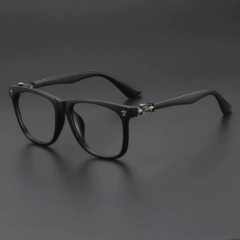 Samjune Square Anti-Blue Light Glasses — Unisex Vintage Eyewear