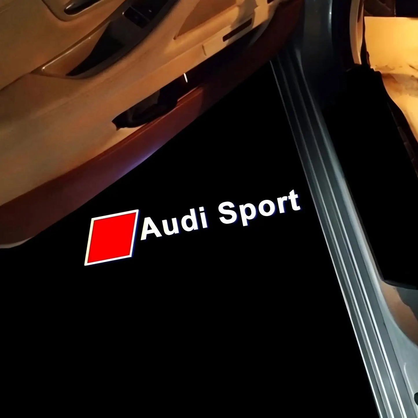 HD LED Car Door Welcome Logo Projector Lights for Audi A3 A4 A5 A6 A7 Q3 Q5 Q7 S3 S4 S5 RS SQ5 S Line Quattro Models