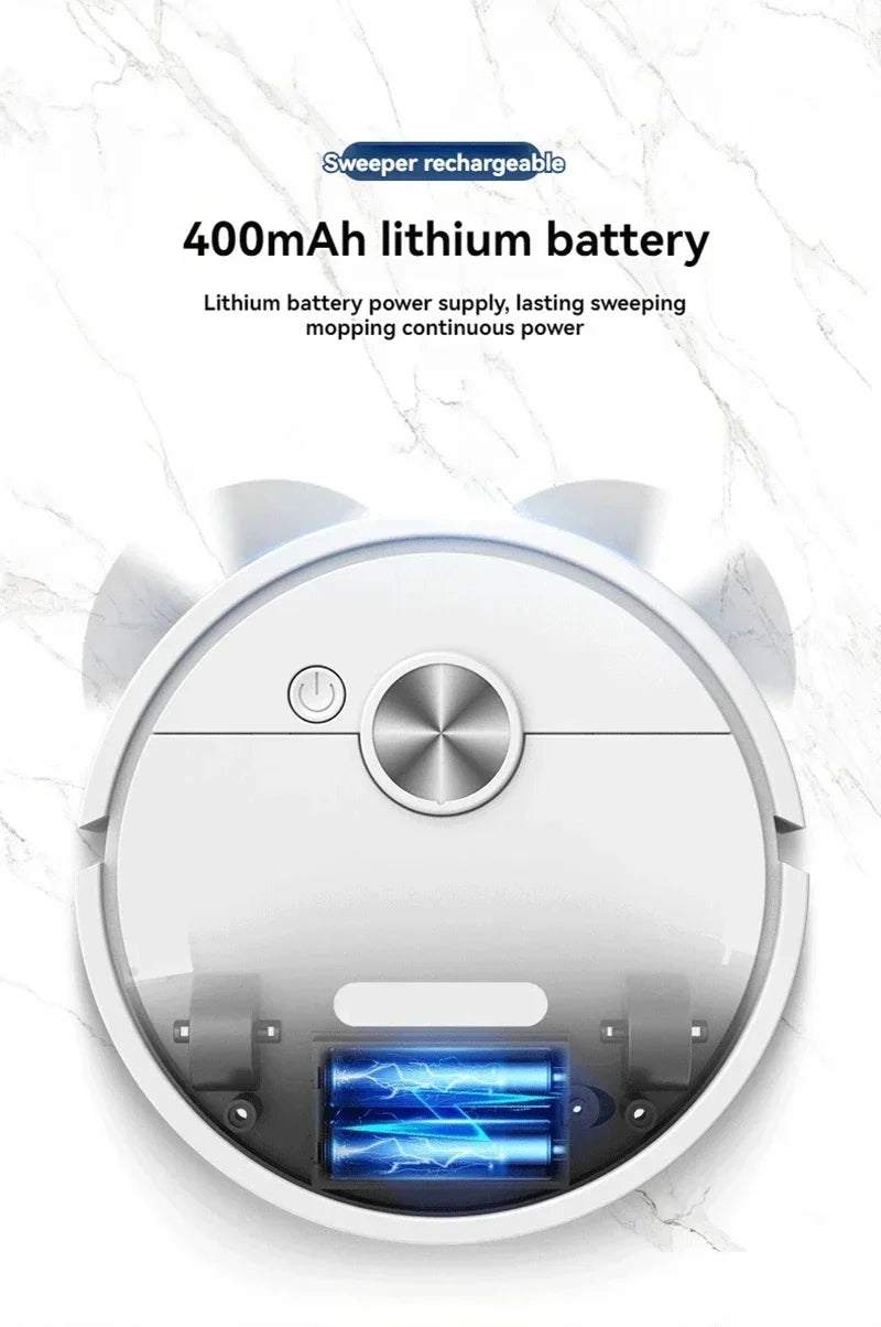 Automatic Robot Vacuum Cleaner 5-in-1 – Smart Sweeper, Mop & Mini Cleaning Machine with USB Charging for Home (2026 Model)