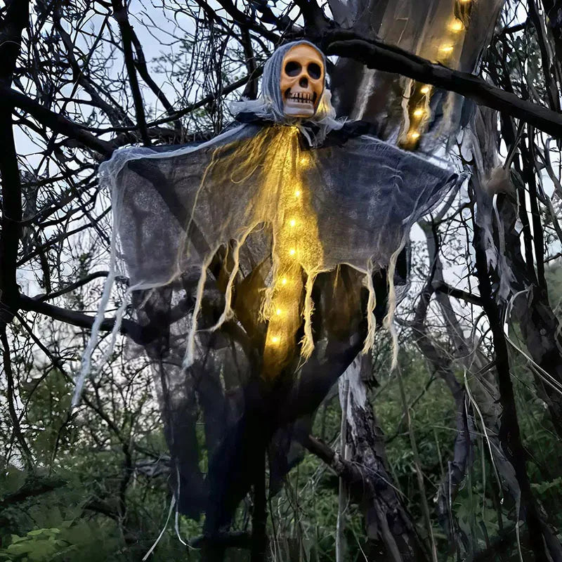 Halloween Skull Hanging Ghost Decoration