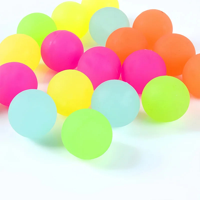 Glow-in-the-Dark Rubber Bouncy Balls