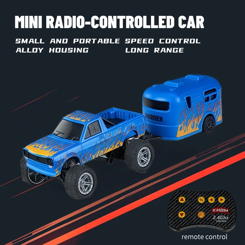 1/64 Scale Mini Alloy Remote Control Car – Portable RC Toy with Up to 60 Minutes Runtime – Fun Electronic Gift for Children