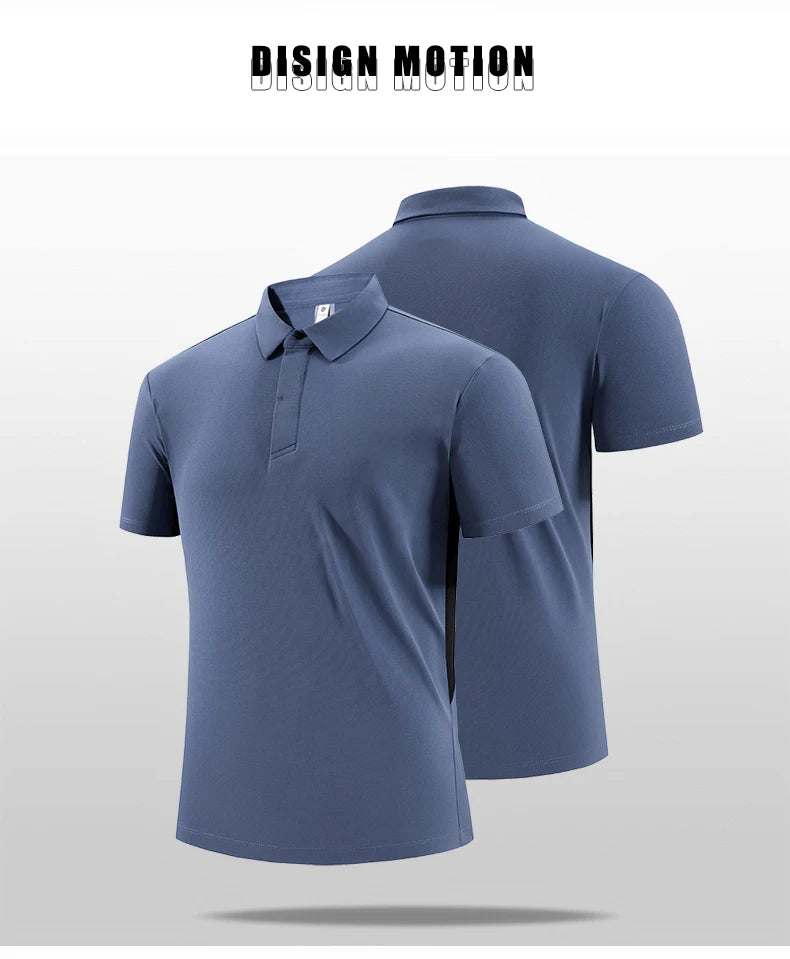 Men’s Premium Polo Shirt – Short Sleeve Business Casual Golf & Outdoor Wear
