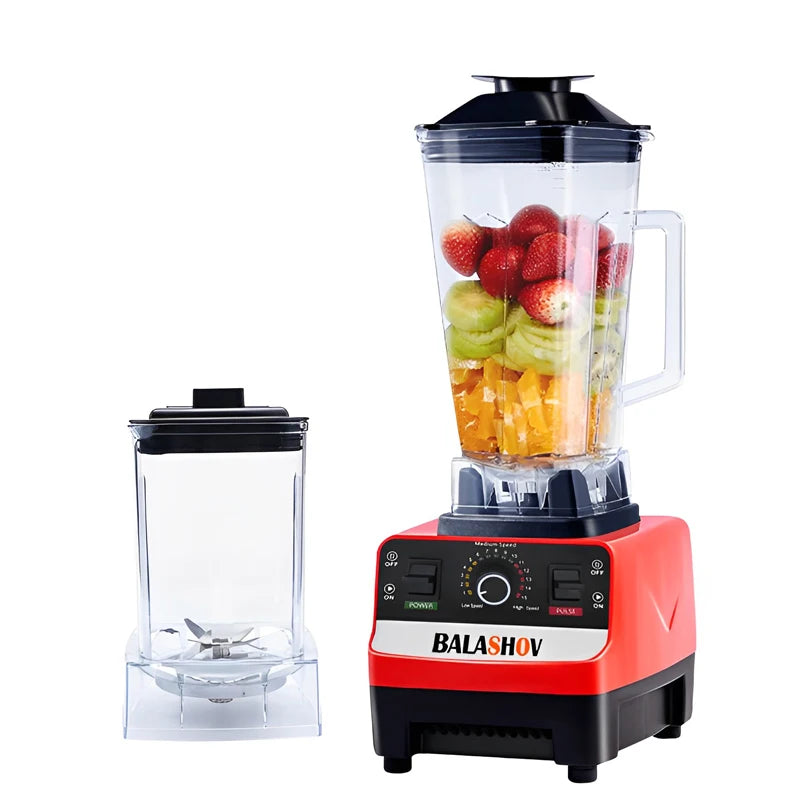2000W Heavy Duty Commercial Blender – High Power Kitchen Blender & Food Processor for Smoothies, Ice Crushing, Juicing, BPA-Free