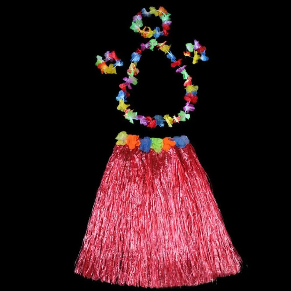 Hawaiian Hula Grass Skirt for Women – 40 cm Luau Party & Fancy Dress Costume