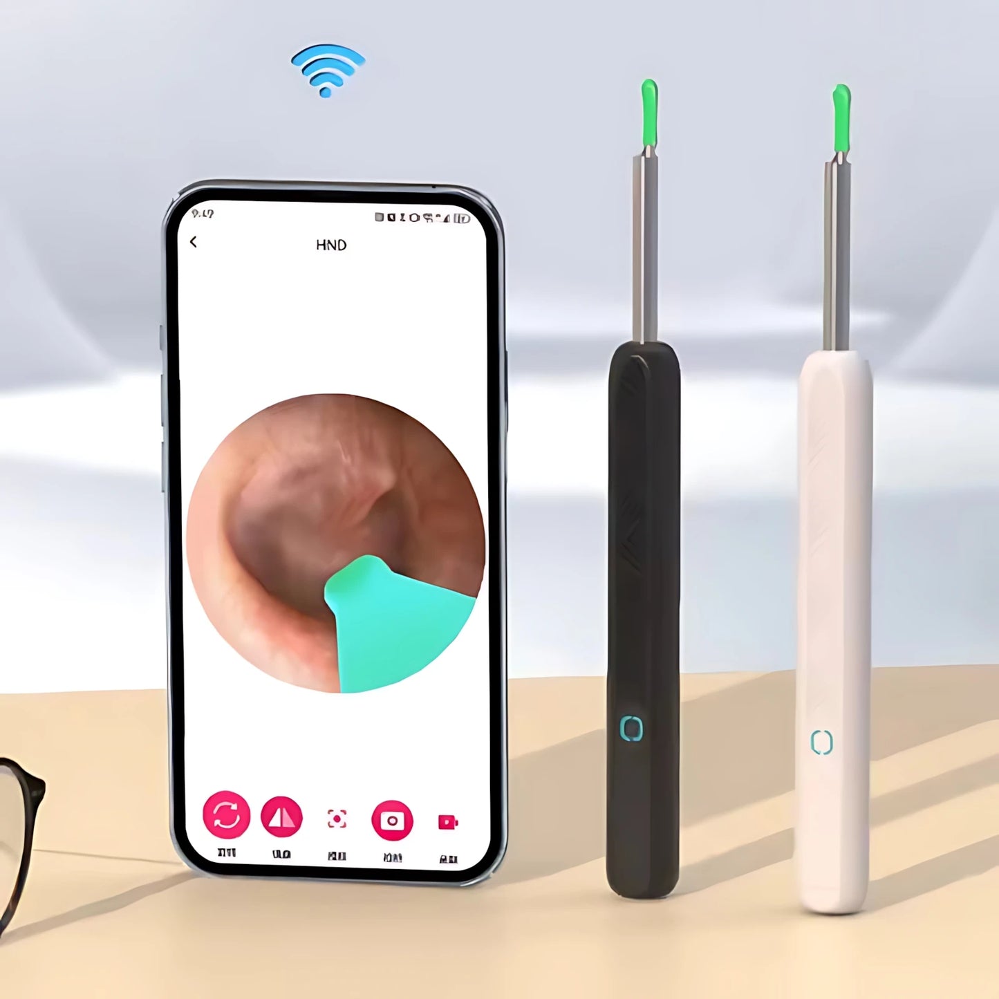1080P HD Visual Ear Cleaner with Camera – Smart Otoscope Wax Removal Tool