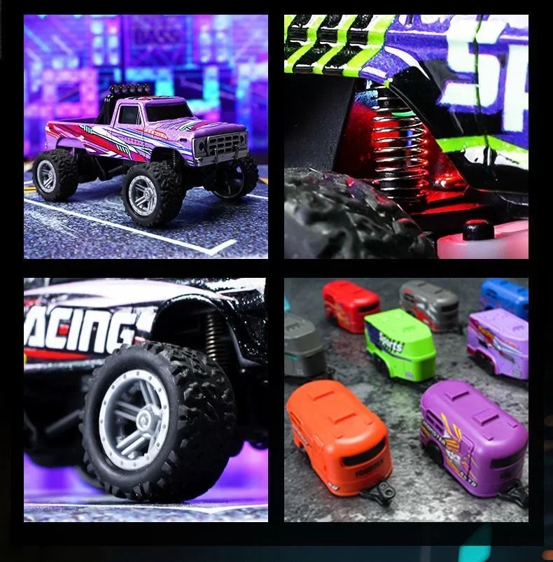 1/64 Scale Mini Alloy Remote Control Car – Portable RC Toy with Up to 60 Minutes Runtime – Fun Electronic Gift for Children
