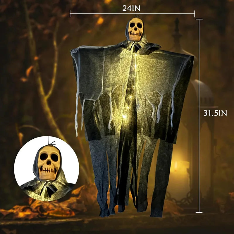 Halloween Skull Hanging Ghost Decoration
