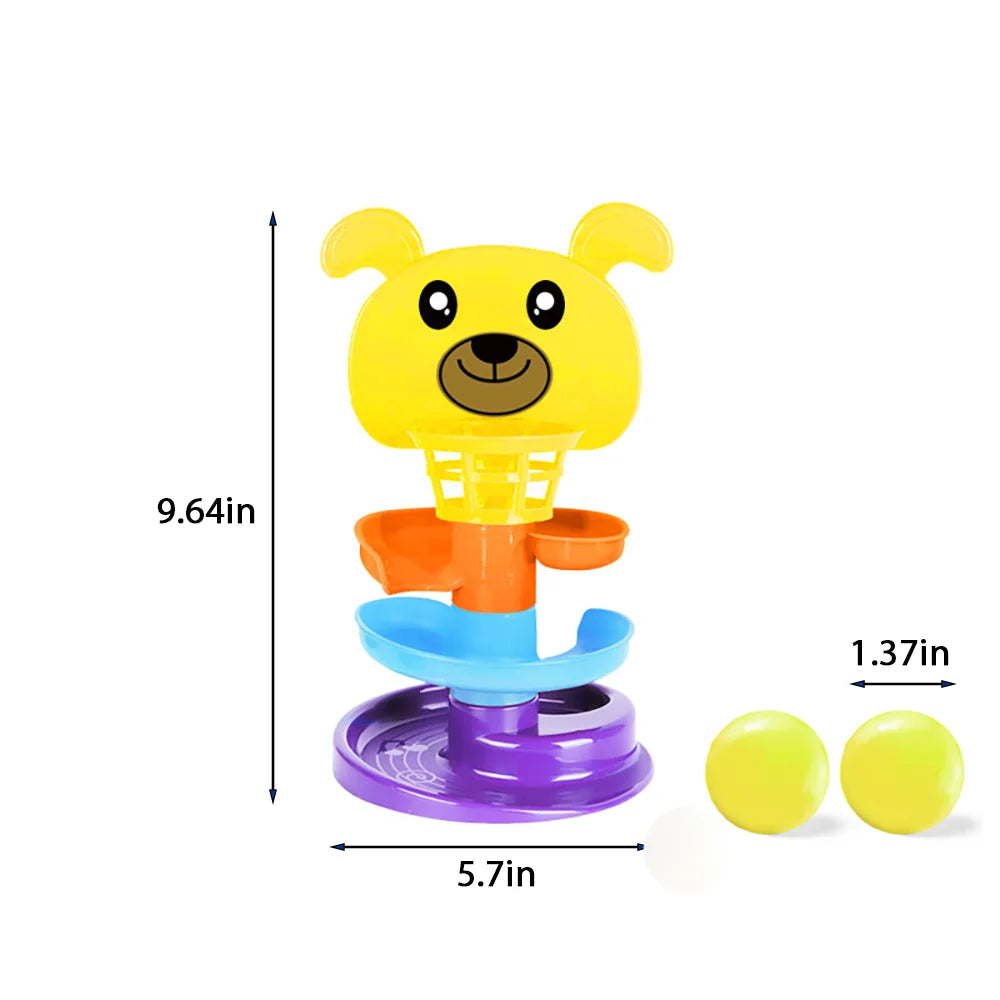 Stacking Ball Run Tower Toy