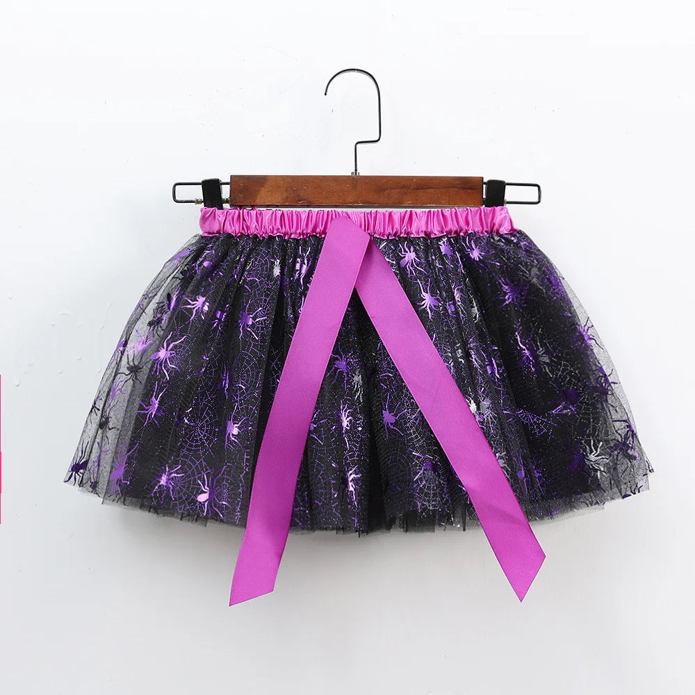 Girls' Halloween Tutu Skirt