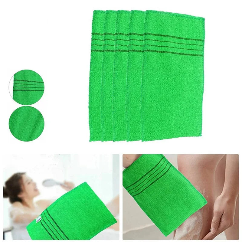 1PC Bath For Peeling Exfoliating Body Cleaning Scrub Mitt Rub Dead Skin Gloves For Shower Body Brush Towel SPA Foam Body Massage