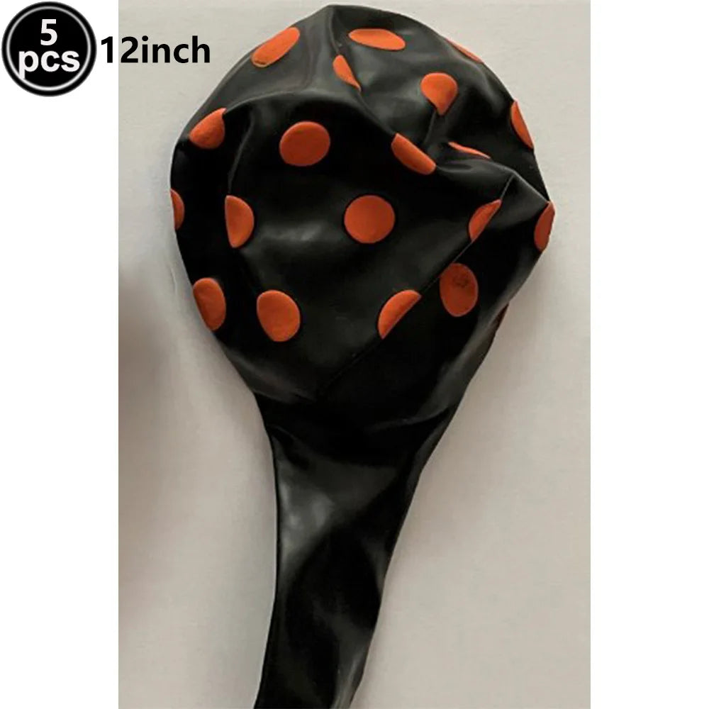Halloween 12-Inch Latex Balloons for Spooky Party Decorations