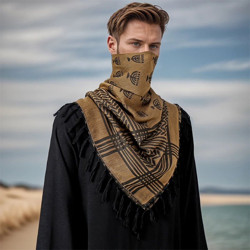 2025 Special Forces Free Variety Tactical Desert Arab Scarves Men Women Military Windproof Hiking Decorative Hijab Scarf Outdoor