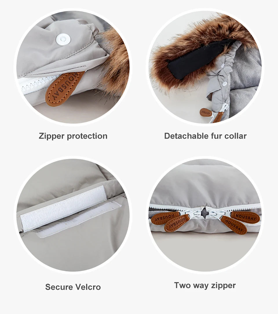 Baby Stroller Footmuff for Cold-Weather Outings