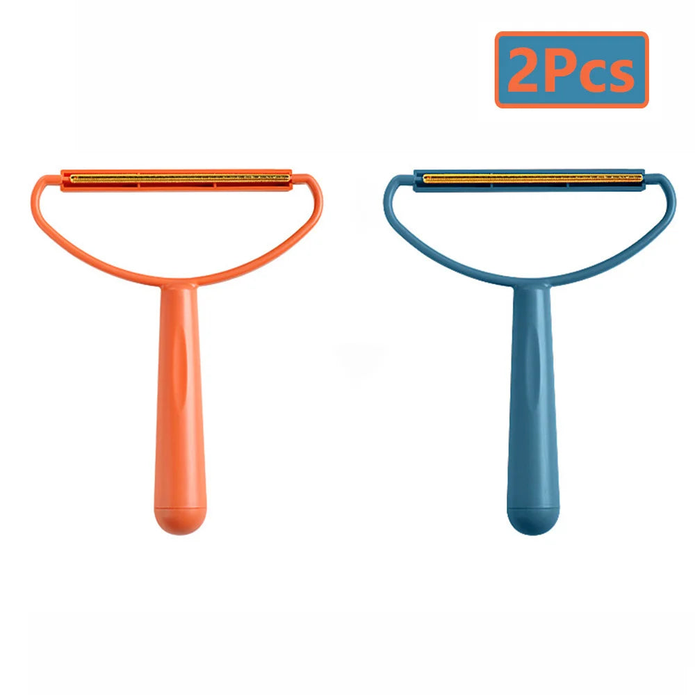 Manual Lint Remover Brush – Double-Sided Hair & Fabric Shaving Tool for Clothes, Coats, and Carpets (1–20 pcs)