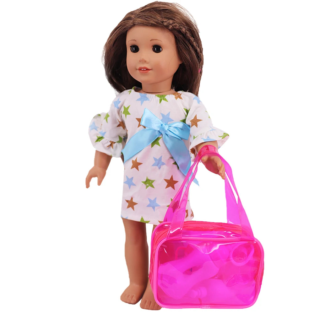 Doll Care Accessories for 18-Inch and 43 cm Dolls