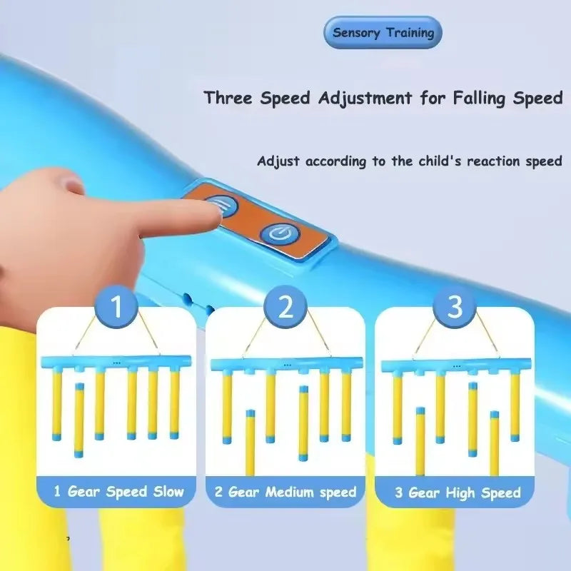 Catch the Sticks! Reaction Game for Kids & Adults – Sensory Toy, Reflex Training, Party Challenge