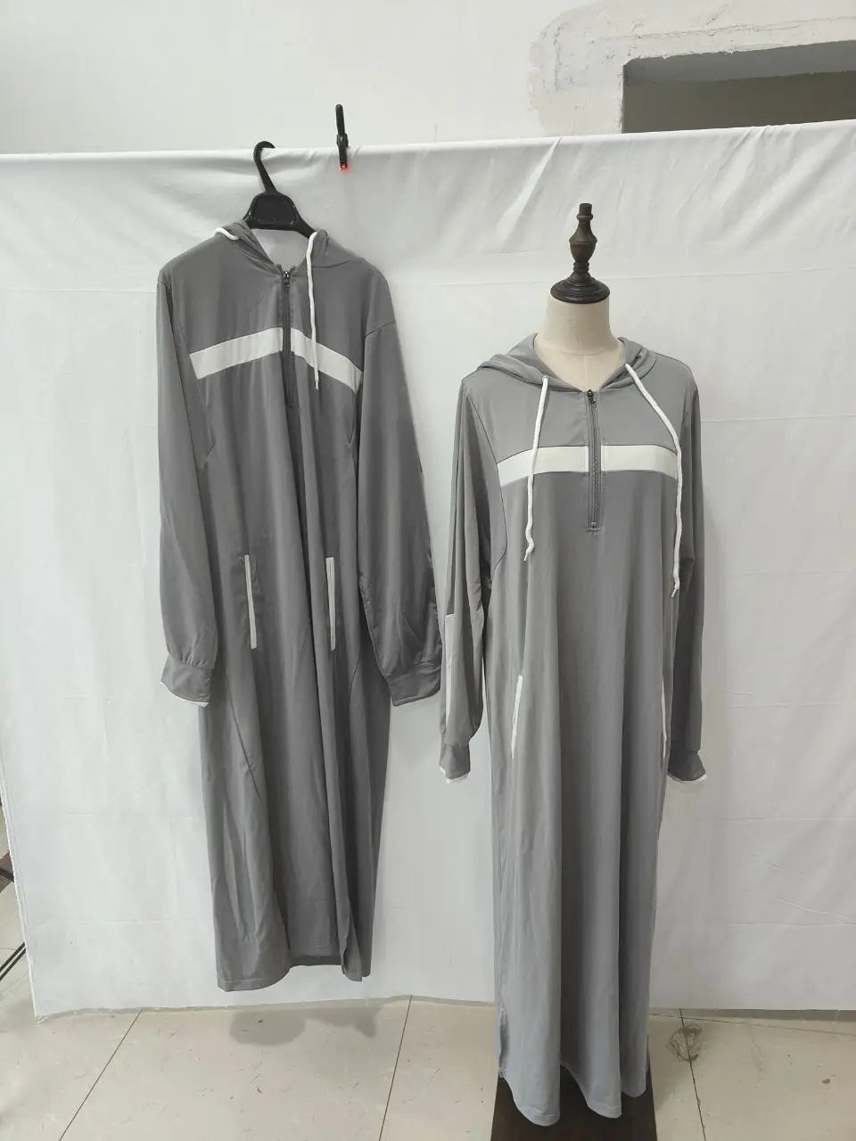 Turkish Clothes PinePear Middle East Ethnic Men Hooded Robe Ramadan Eid Muslim Dress Arab Jubba Thobe Islamic Kaftan Dubai Abaya