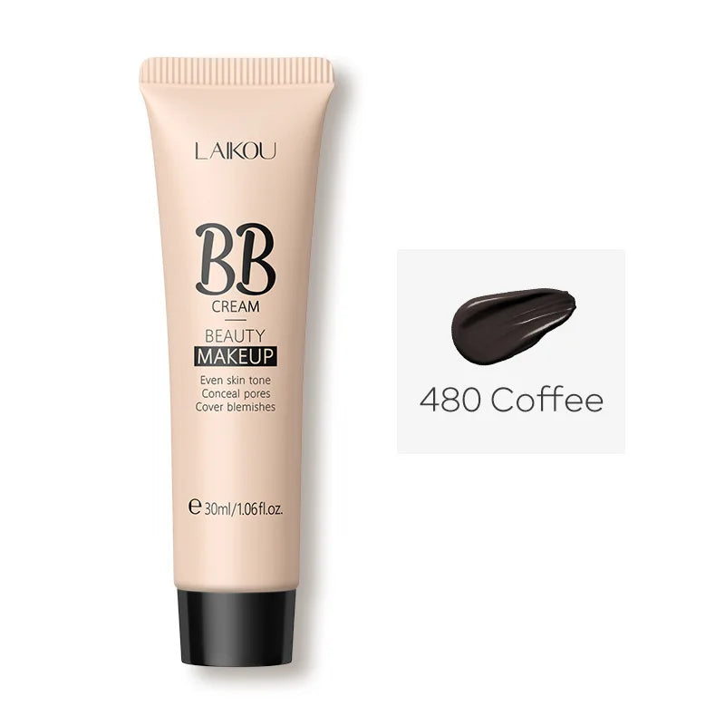 LAIKOU BB Cream with SPF — Lightweight Liquid Foundation & Concealer