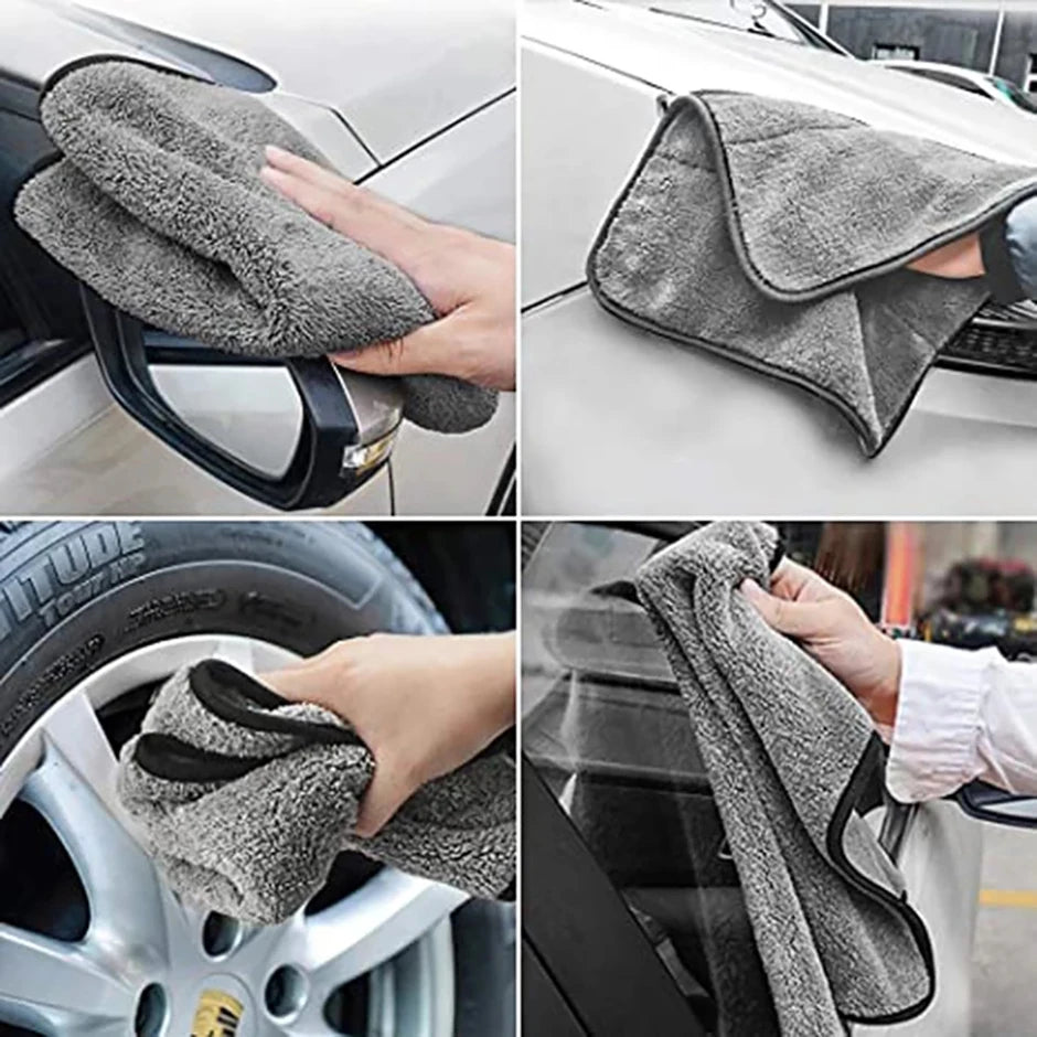 Microfiber Car Wash Towel 100x40cm – Fast Drying, Extra Soft, High Absorption